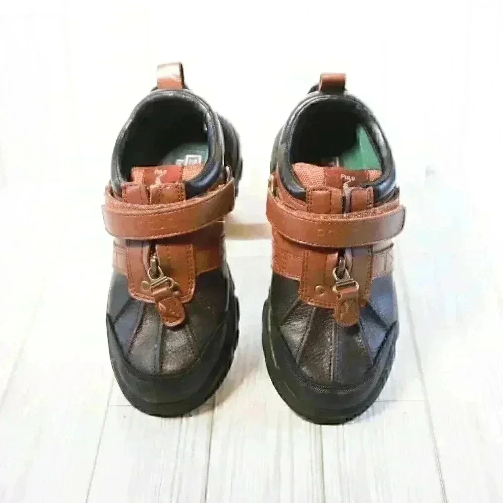 Polo by Ralph Lauren Boy's size 1 Leather upper Ralph Lauren Oxfordable III boot